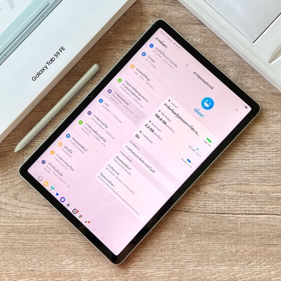 Samsung Tab S9 FE wifi 128 เพิ่มความจำได้ พร้อมปากกาครบชุด สวยๆเดิมๆ รูปที่ 5