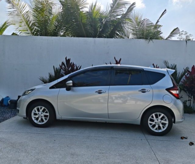 Nissan Note 2017 1.2 VL Sedan เบนซิน ไม่ติดแก๊ส เกียร์อัตโนมัติ เทา