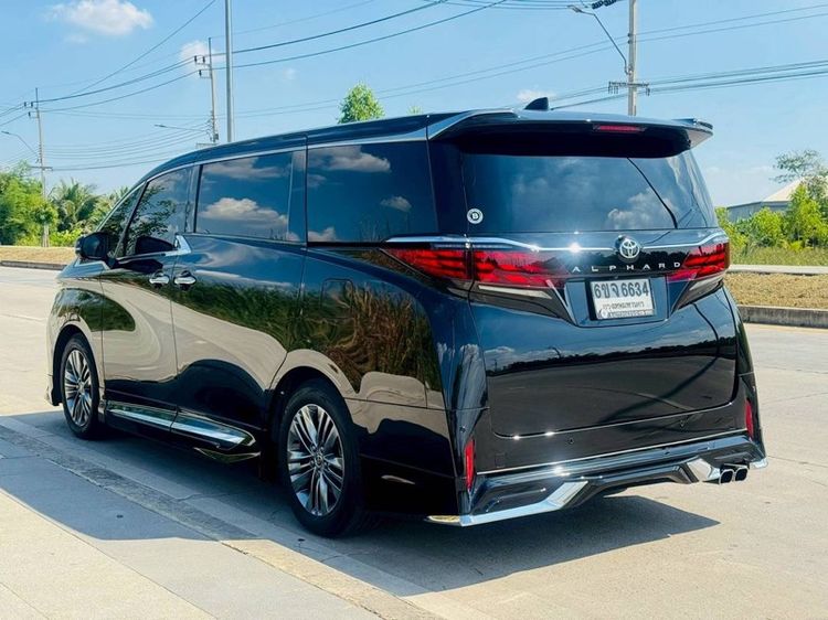 Toyota Alphard 2025 2.5 Utility-car เบนซิน ไม่ติดแก๊ส เกียร์อัตโนมัติ ดำ รูปที่ 3