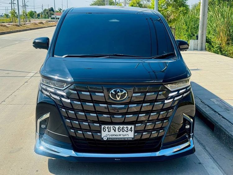 Toyota Alphard 2025 2.5 Utility-car เบนซิน ไม่ติดแก๊ส เกียร์อัตโนมัติ ดำ รูปที่ 4