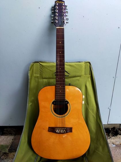 กีตาร์โปร่งไฟฟ้า kashima 12สาย 1500บ. รูปที่ 2