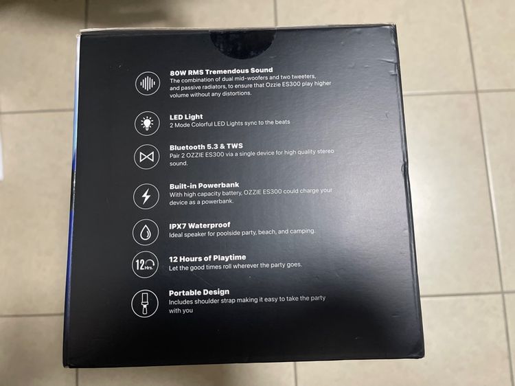 ลำโพง OZZie ES300 ของใหม่ยังไม่แกะ รูปที่ 5