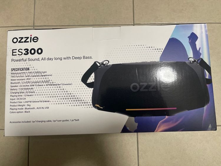 ลำโพง OZZie ES300 ของใหม่ยังไม่แกะ รูปที่ 3