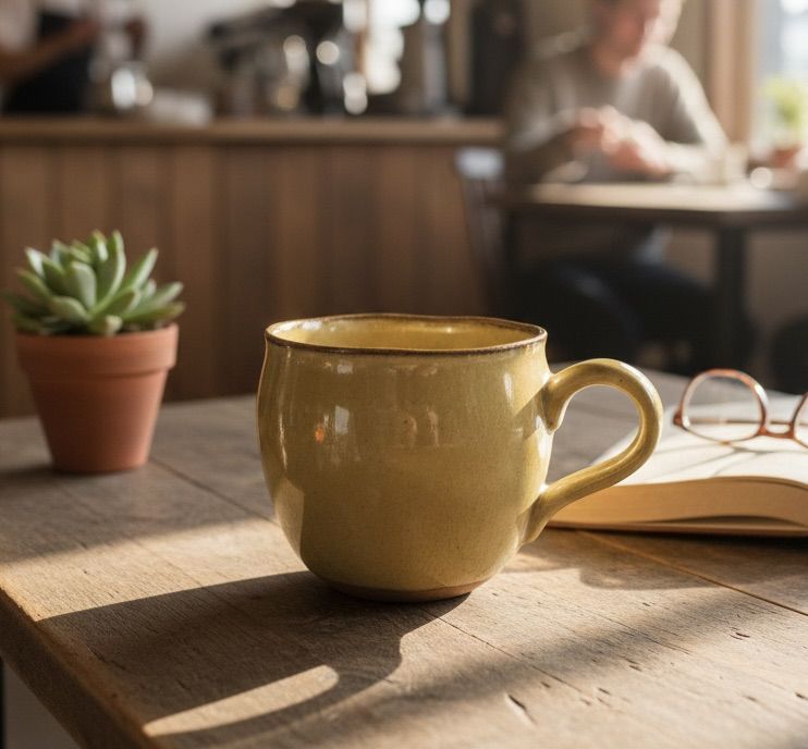 แก้วกาแฟดินเผา