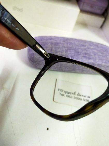 แว่นสายตา EMPORIO ARMANI EA9868 086 54-14  140 MADE IN ITALY ของแท้ สภาพดี เลนส์เดิมมีค่าสายตา เอาไปตัดใส่เลนส์ใหม่ได้เลย รูปที่ 6