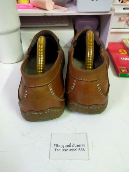 รองเท้า Scholl Massage นวดเท้า ไซซ์ 10 วัดได้ 28-28.5 สภาพดี หนังดี ข้างในสะอาดไม่ขาดไม่ซ่อมพื้นดีไม่แข็งไม่เสื่อม รูปที่ 2
