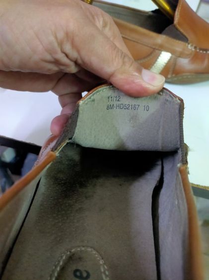 รองเท้า Scholl Massage นวดเท้า ไซซ์ 10 วัดได้ 28-28.5 สภาพดี หนังดี ข้างในสะอาดไม่ขาดไม่ซ่อมพื้นดีไม่แข็งไม่เสื่อม รูปที่ 7