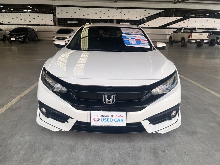 Honda Civic 2017 1.5 Turbo RS Sedan เบนซิน ไม่ติดแก๊ส เกียร์อัตโนมัติ ขาว รูปที่ 3