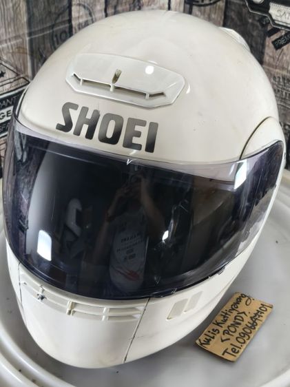  SHOEI SYNCROTEC เปิดคาง size xl สภาพสวย พร้อมใส่  รูปที่ 9