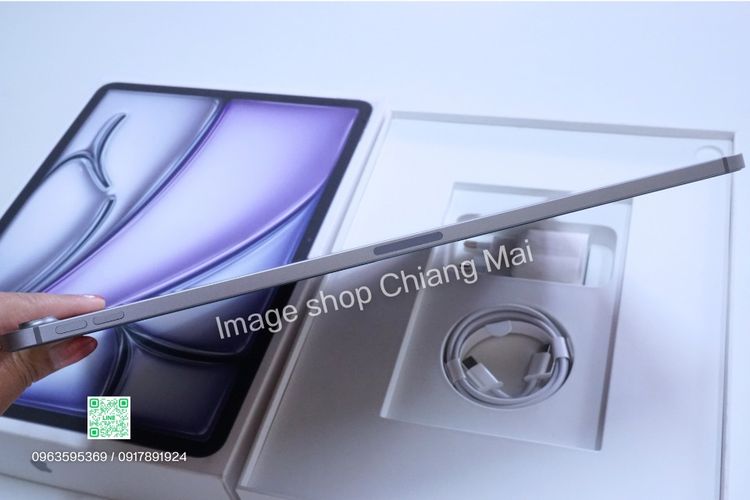 iPad Air 6 13 นิ้ว M2 Wi-Fi + Cellular 128GB ครบกล่อง Space Gray รูปที่ 4