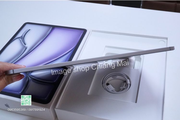 iPad Air 6 13 นิ้ว M2 Wi-Fi + Cellular 128GB ครบกล่อง Space Gray รูปที่ 6