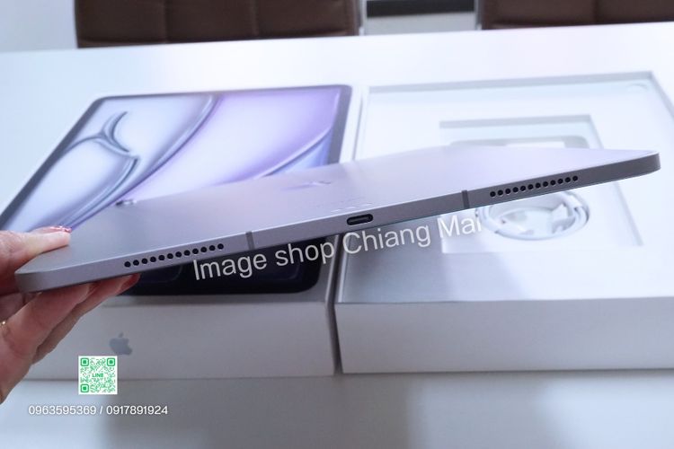 iPad Air 6 13 นิ้ว M2 Wi-Fi + Cellular 128GB ครบกล่อง Space Gray รูปที่ 3