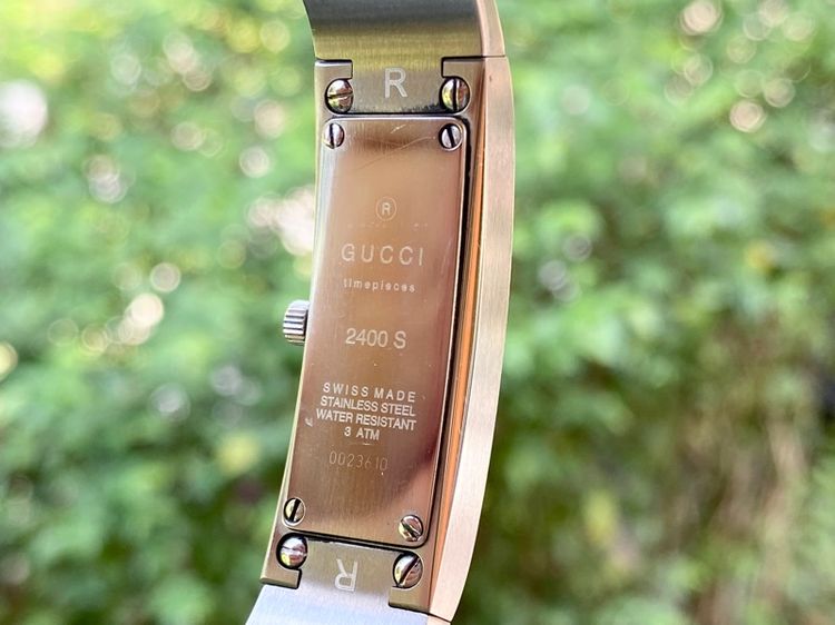 นาฬิกาGucci 2400S แท้ทรงกำไล รูปที่ 2