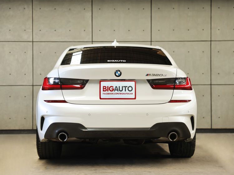 BMW Series 3 2021 320d Sedan ดีเซล ไม่ติดแก๊ส เกียร์อัตโนมัติ ขาว รูปที่ 4