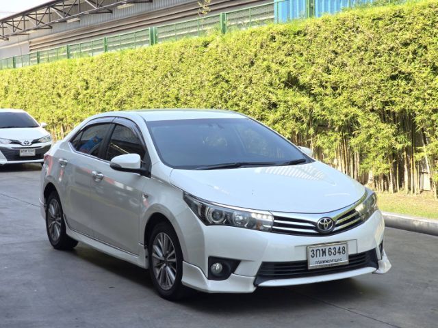 Toyota Altis 2014 1.8 V Sedan เบนซิน ไม่ติดแก๊ส เกียร์อัตโนมัติ ขาว รูปที่ 2