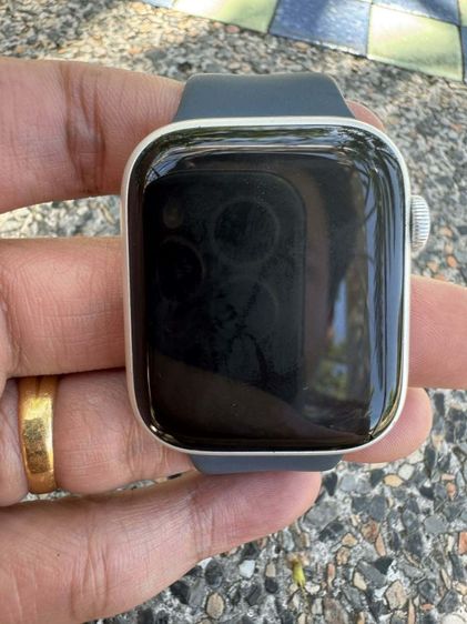 เงิน Apple Watch Series 9 gps 45mm
Midnight Alumium Case midnight sport band🎉
