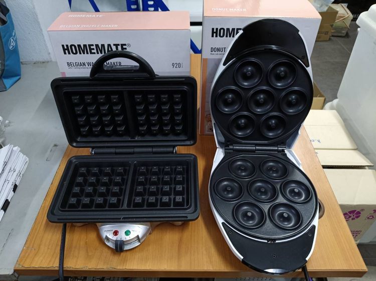 HOMEMATE เครื่องอบวาฟเฟิล.โดนัท, ELECTROLUX เครื่องผสมอาหารพร้อมชามสแตนเลส รูปที่ 2