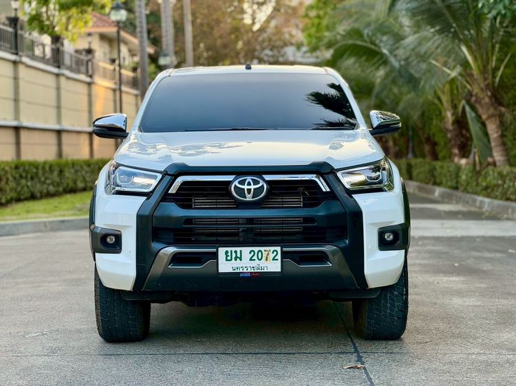 Toyota Hilux Revo 2024 2.4 Prerunner E Pickup ดีเซล ไม่ติดแก๊ส เกียร์อัตโนมัติ ขาว รูปที่ 2