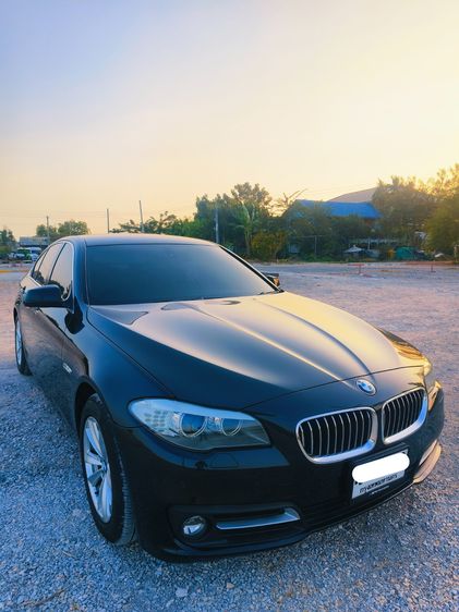 BMW Series 5 2012 520d Sedan ดีเซล ไม่ติดแก๊ส เกียร์อัตโนมัติ ดำ รูปที่ 2