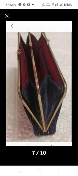 กระเป๋าหนีบกำมะหยี่ หนังจระเข้แท้ โต๊ะปิกนิก รูปที่ 10