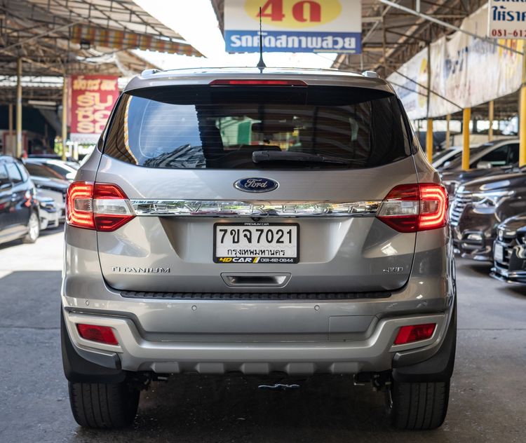 Ford Everest 2016 3.2 Titanium+ 4WD Utility-car ดีเซล ไม่ติดแก๊ส เกียร์อัตโนมัติ เทา รูปที่ 4