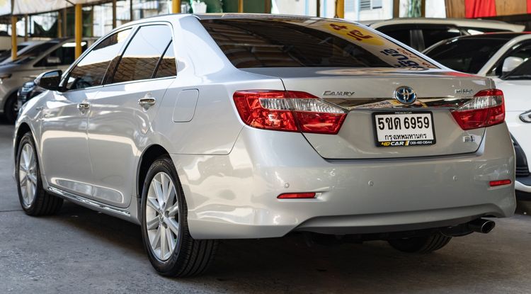 Toyota Camry 2014 2.5 Hybrid Sedan ไฮบริด ไม่ติดแก๊ส เกียร์อัตโนมัติ เทา รูปที่ 3