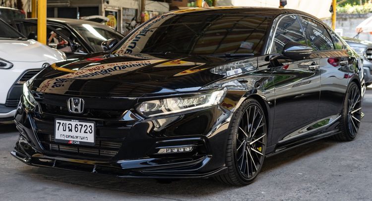 Honda Accord 2020 1.5 Turbo EL Sedan เบนซิน ไม่ติดแก๊ส เกียร์อัตโนมัติ ดำ รูปที่ 2