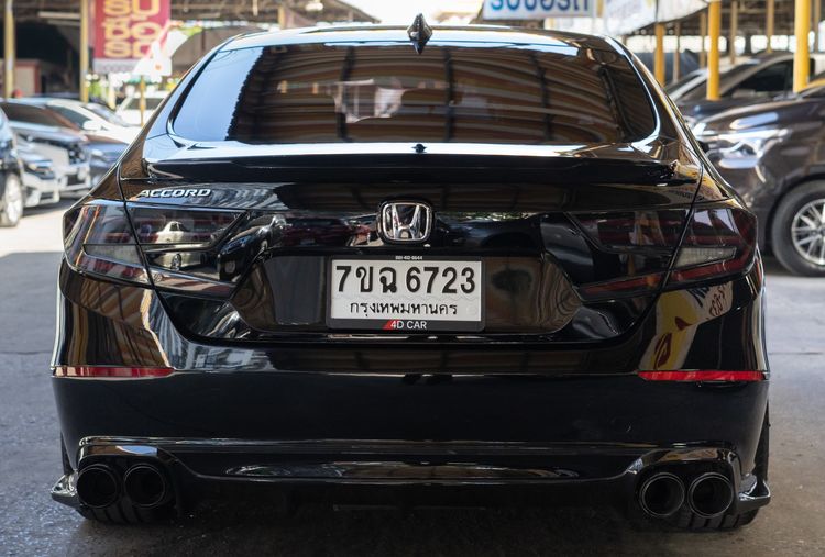 Honda Accord 2020 1.5 Turbo EL Sedan เบนซิน ไม่ติดแก๊ส เกียร์อัตโนมัติ ดำ รูปที่ 4