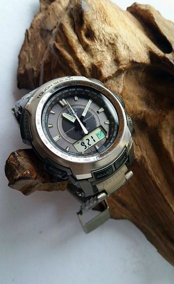 เทา นาฬิกา Casio Protrex Toughsolar
