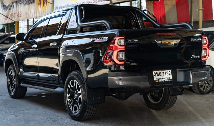 Toyota Hilux Revo 2023 Double Cab 2.4 Mid Prerunner Pickup ดีเซล ไม่ติดแก๊ส เกียร์อัตโนมัติ ดำ รูปที่ 3