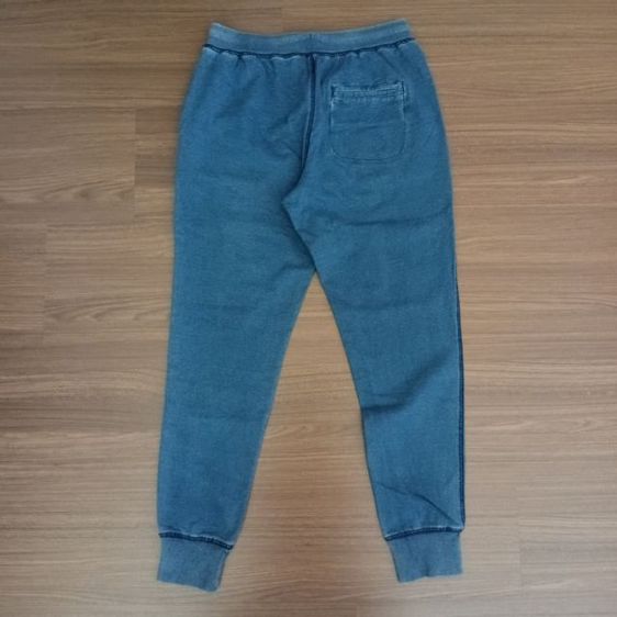 กางเกง jogger ยี่ห้อ GU  มือสอง สีฟ้าเข้ม รูปที่ 2