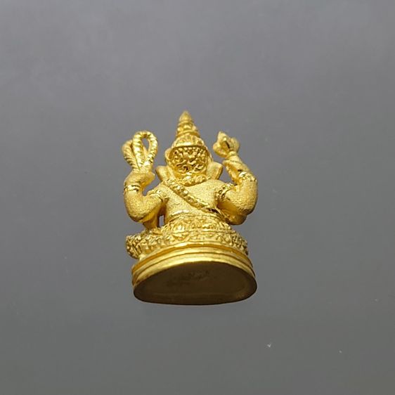 พระพิฆเนศ เนื้อทองคำแท้ รุ่นอุดมโชคโภคทรัพย์ วัดโสธรวราราม พ.ศ.2550 พร้อมกล่องเดิม รูปที่ 2