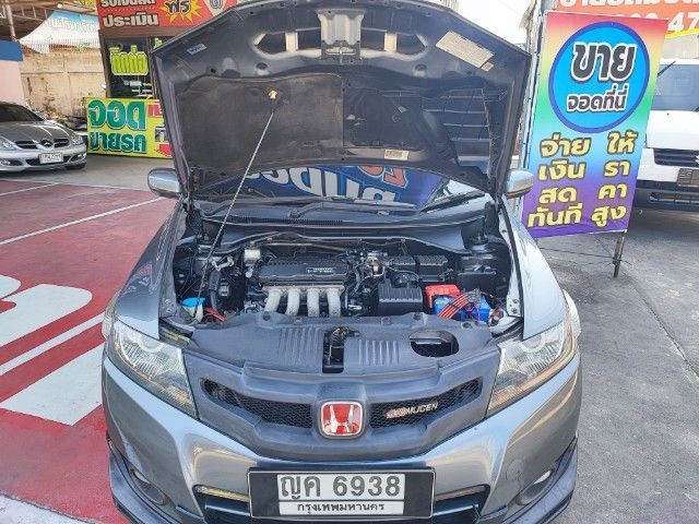 Honda City 2011 1.5 V Sedan เบนซิน ไม่ติดแก๊ส เกียร์อัตโนมัติ เทา รูปที่ 4