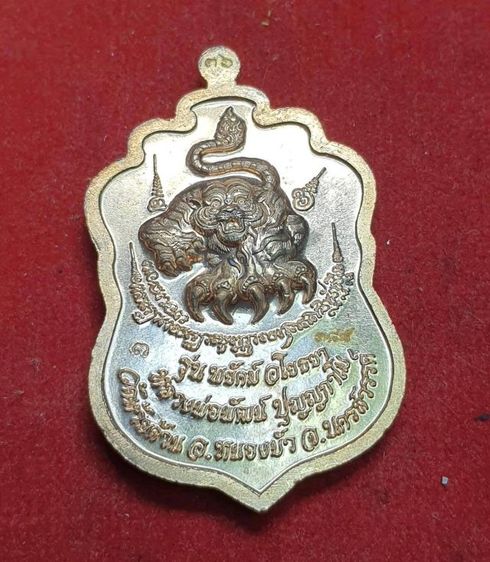 เหรียญเสมา หลวงพ่อพัฒน์ วัดห้วยด้วน รุ่นพยัคฆ์อโยธยา รูปที่ 2