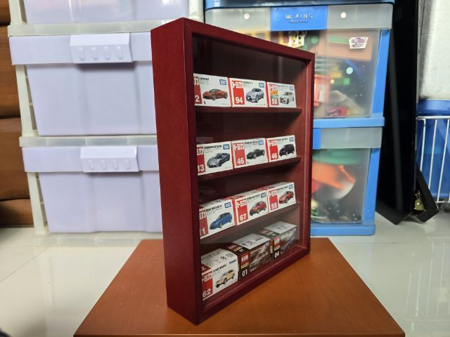 ตู้โชว์โมเดล ได้หลากหลายชนิด 4 ชั้น
ขนาด สูง 36.5 CM ยาว 29 CM ลึก 6 CM รูปที่ 7
