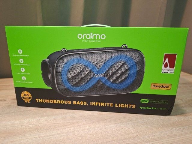 Oraimo Spacebox Pro 80w.