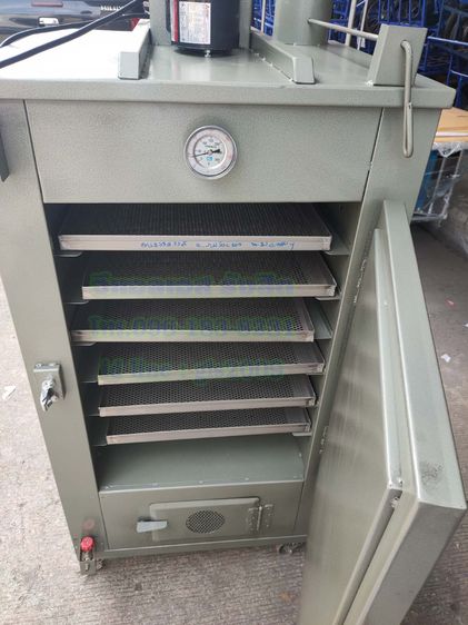 ตู้อบลมร้อนเหล็ก6ชั้นแก๊สไฟฟ้าถาดสแตนเลส รูปที่ 8