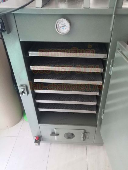 ตู้อบลมร้อนเหล็ก6ชั้นแก๊สไฟฟ้าถาดสแตนเลส รูปที่ 9
