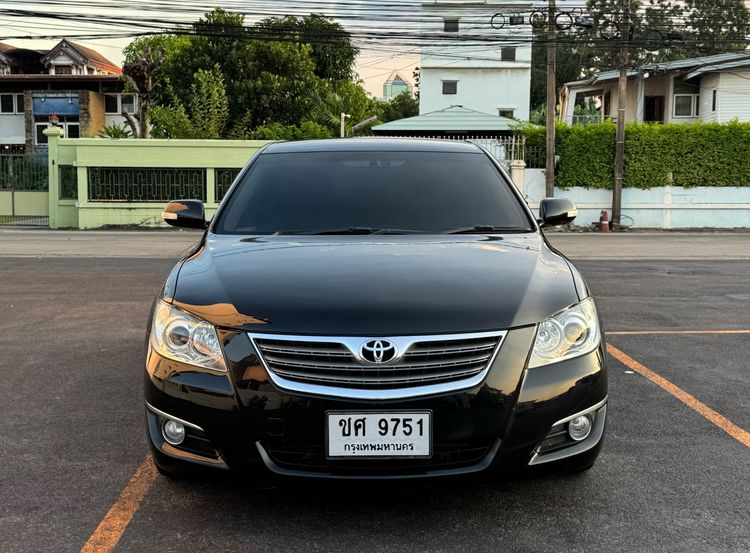 Toyota Camry 2007 2.0 G Sedan เบนซิน ไม่ติดแก๊ส เกียร์อัตโนมัติ ดำ รูปที่ 2