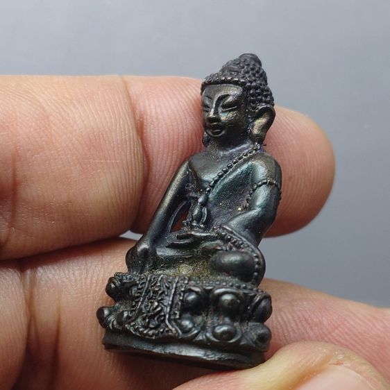พระกริ่งคุ้มเกล้า (กริ่งศิรากาศ หน้าจีน ก้นถ้วย) เนื้อนวะโลหะ หายาก พ.ศ.2524 พร้อมตลับ หายาก รูปที่ 5