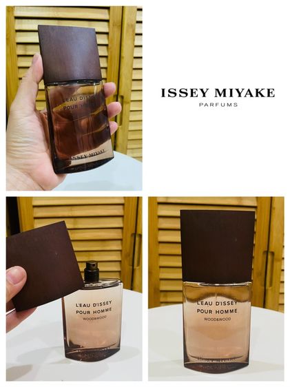น้ำหอมแท้ 💯 Issey Miyake L'Eau d'Issey Pour Homme Wood  Wood Eau De Parfum Intense 50 ml (No Box)