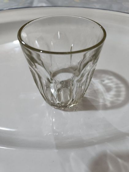 ยกชุด6ใบแก้วหนาโบราณ