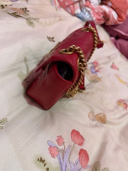 Gucci Marmont 22cm. GHW Bag Red มือสองสภาพสวย รูปที่ 5