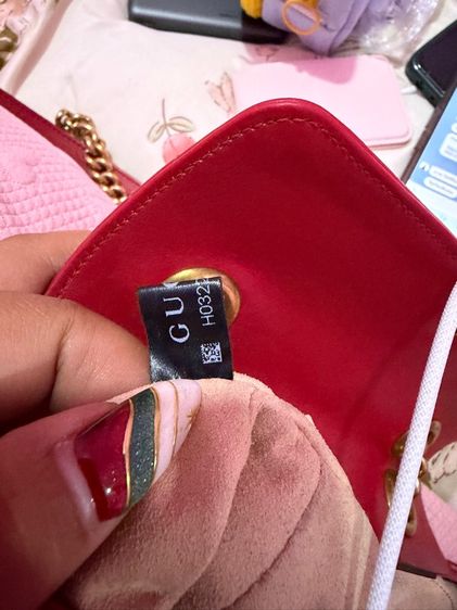 Gucci Marmont 22cm. GHW Bag Red มือสองสภาพสวย รูปที่ 2