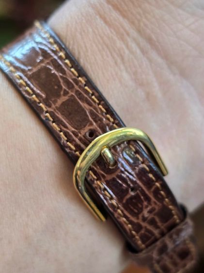 Vintage ZENITH Black Dial 18k Solid Gold หน้าปัดดำ หลักขีดทอง  ตัวเรือนทองคำ 18k​  รูปที่ 6