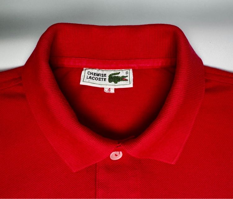 ⚠️MADE IN JAPAN‼️เสื้อโปโล LACOSTE ของแท้ แขนยาว รูปที่ 7