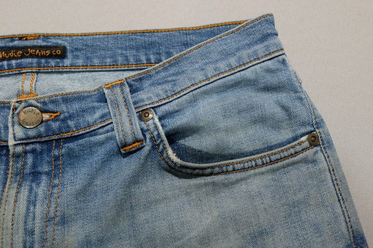 NUDIE JEANS (Made in ITALY)  รูปที่ 5