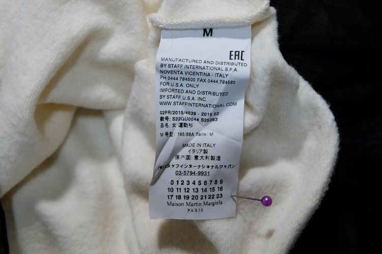 MM6 MAISON MARGIELA (Made in ITALY)  รูปที่ 10