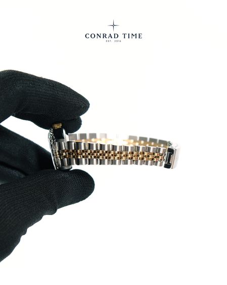 Rolex Datejust 69173 Blue Vignette Diamond Dial Two-Tone Jubilee 1995 26mm.  รูปที่ 18