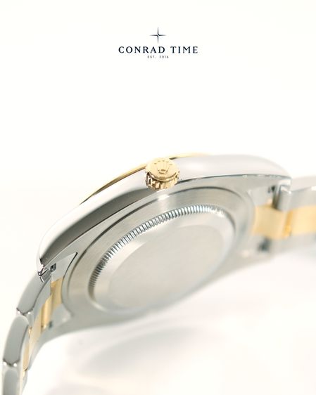 Rolex Datejust 116333 Grey Wimbledon Dial Two-Tone Oyster 2010 41mm. Fullset 99 รูปที่ 14